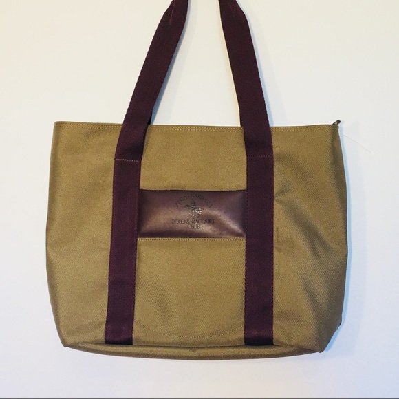 Polo Ralph Lauren Handbags - Santa Barbara Polo & Racquet Club Canvas Tote